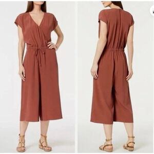 Eileen Fisher Rust Jumpsuit